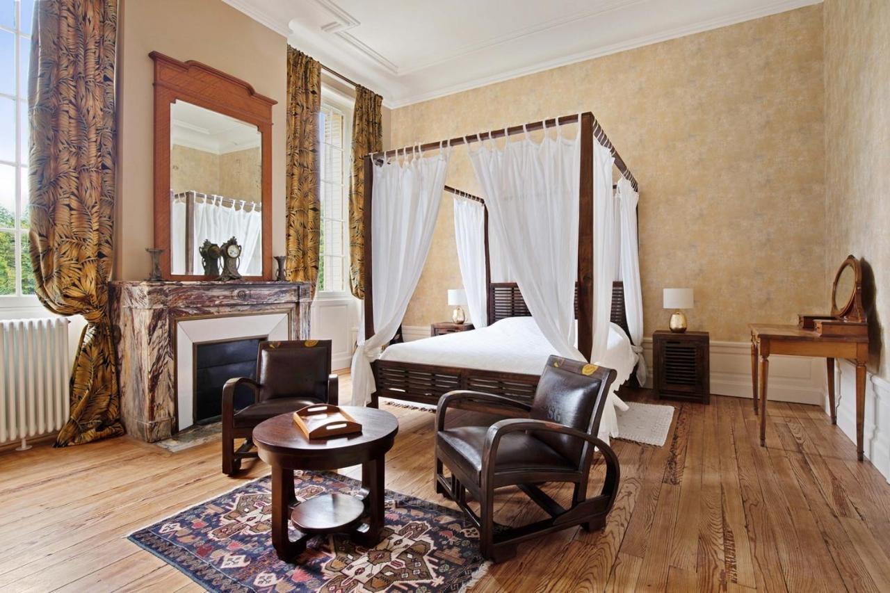 Chateau Belle Epoque - Chambres D'Hotes & Gites Linxe Exterior photo